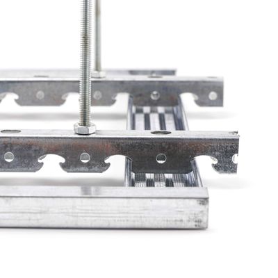 Harga yang pantas 50 # Sistem Suspensi Langit-langit Keel Drywall Baja Ringan Untuk Bangunan Umum on line