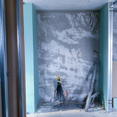 Harga yang pantas Sistem Dinding Partisi Baja Ringan Keel Tahan Api Lebar 50m on line