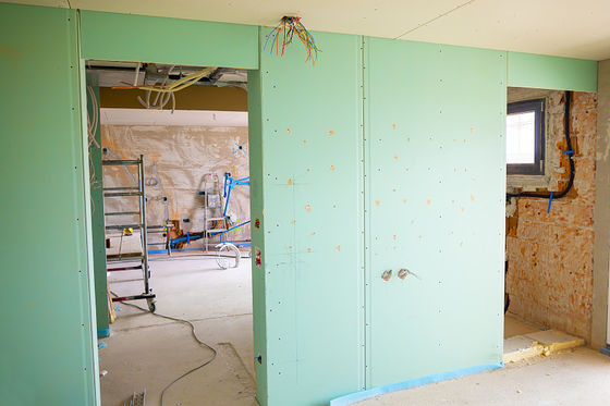 Harga yang pantas Eternit Tahan Air Tahan Air 9mm Untuk Partisi Dinding Internal on line