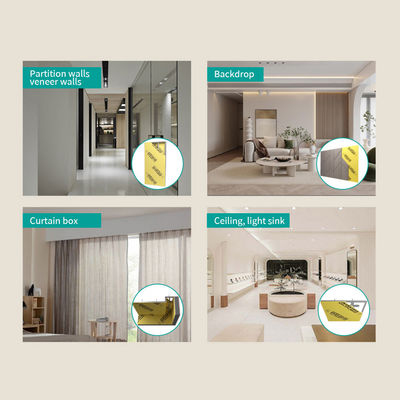 Harga yang pantas Papan Gypsum Fiberglass Biasa 12mm Tahan Lama 1220mm X 2440mm on line