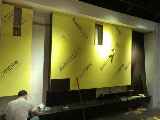 Harga yang pantas Tapered Edge Fiberglass Faced Gypsum Board, Gypsum 12,5 Mm Eternit OEM on line