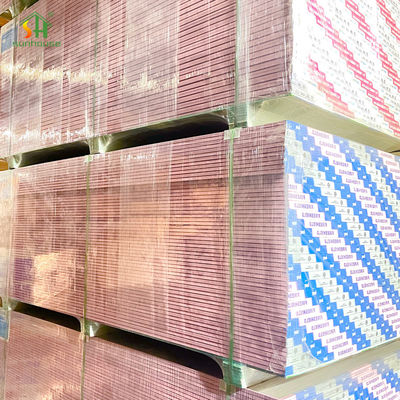 Harga yang pantas Grosir 12Mm Gybsum Board Dry Wall 9.5Mm/10.5Mm/12Mm Non-Combustible Fire Resistant Gypsum Board on line