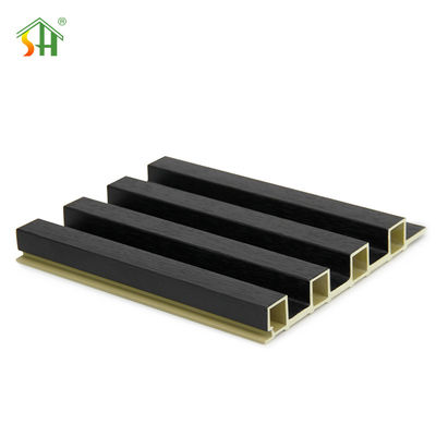 Harga yang pantas Desain Modern Grosir Mudah Menginstal Wpc Wall Paneling Sag Resistance Wpc Fluted Wall Panel on line