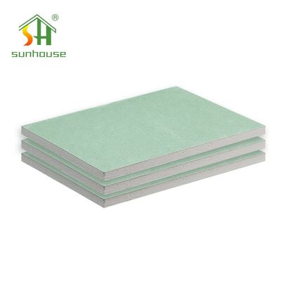 Harga yang pantas Plafon Gypsum Board Bersertifikasi CE dengan Ketebalan 9mm/9.5mm/12mm/12.5/15mm dan Ukuran 1220mm*2440mm untuk Desain Modern on line